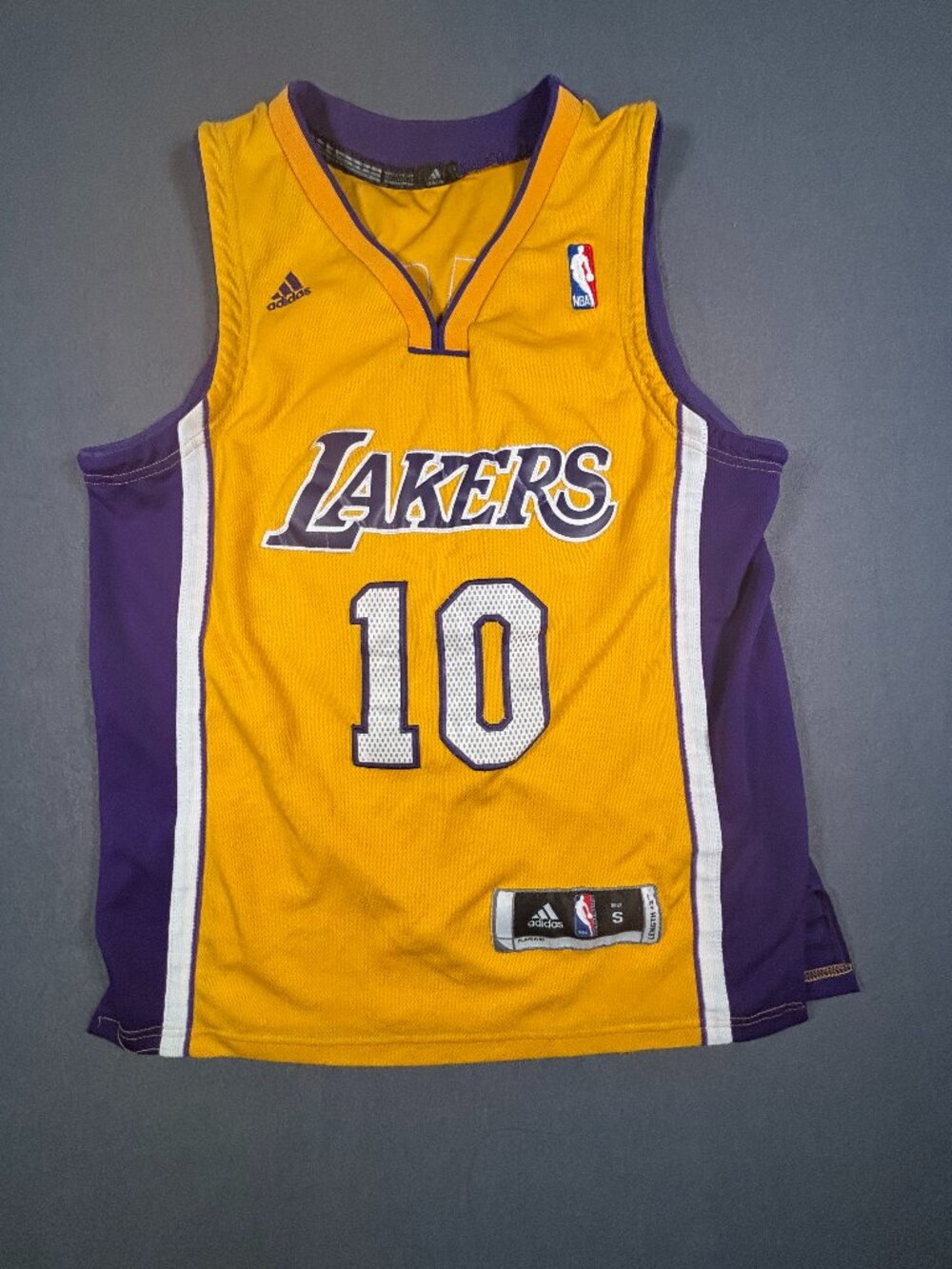 Los Angeles Lakers Steve Nash #10 Adidas Jersey
